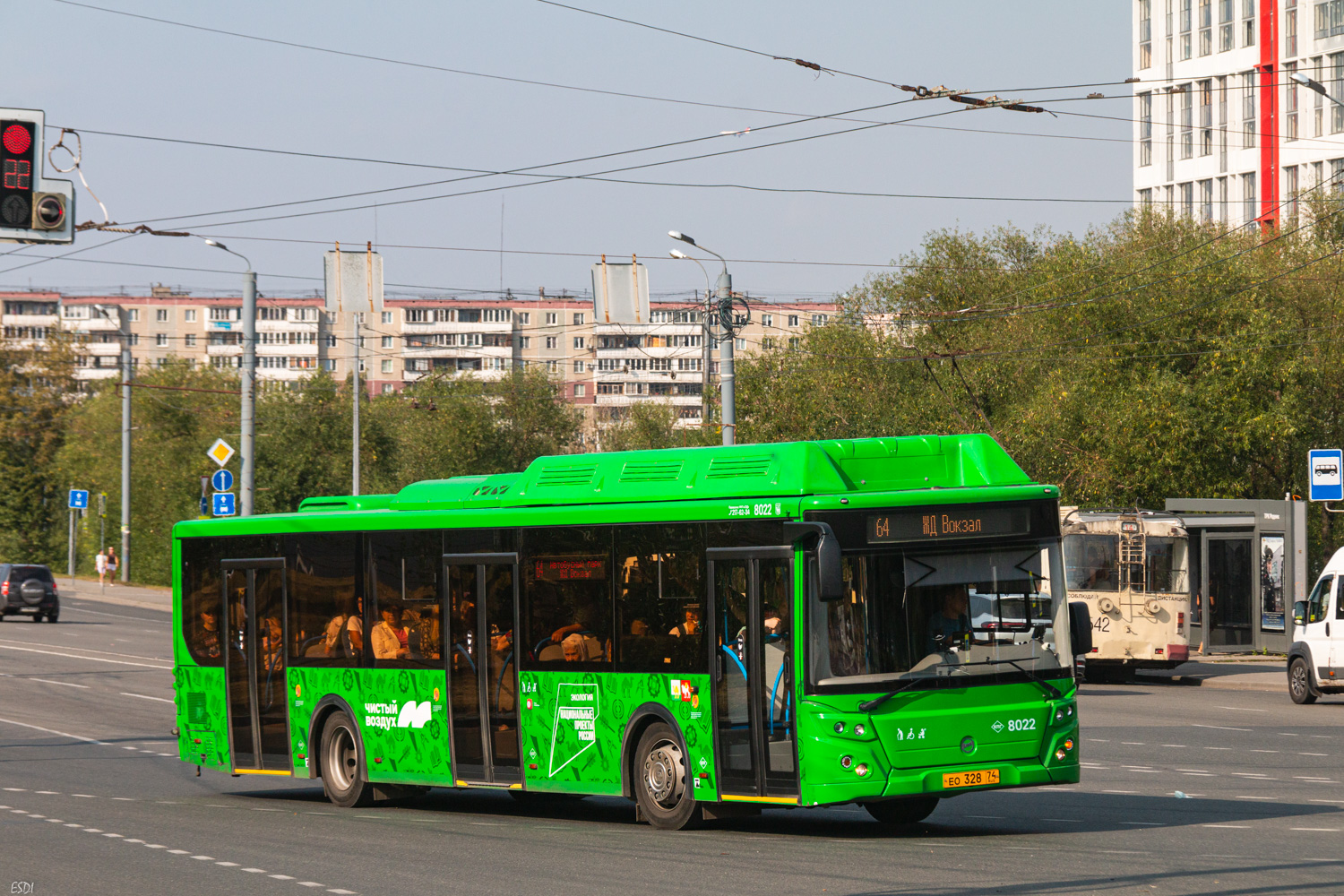 Челябинская область, ЛиАЗ-5292.67 (CNG) № 8022