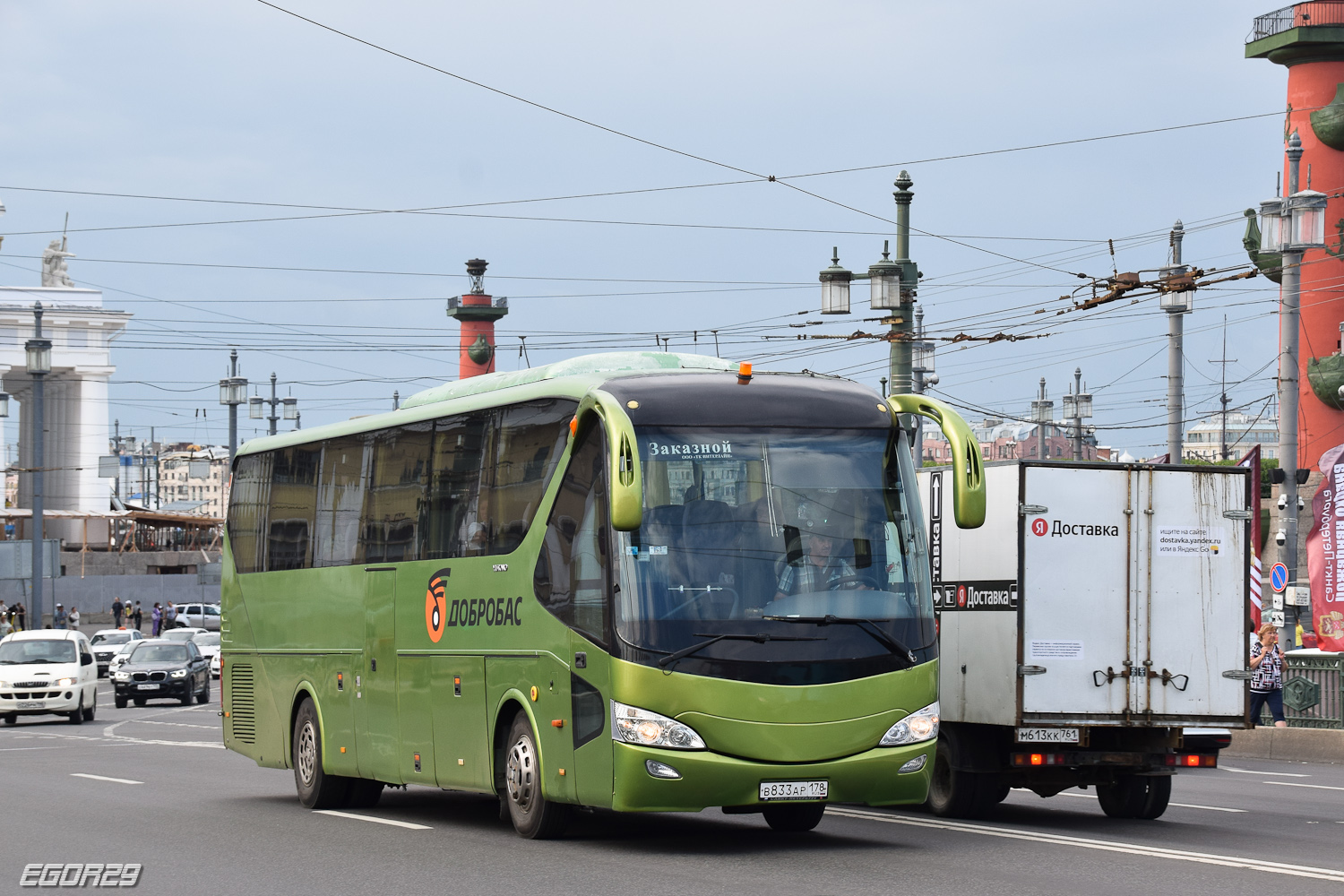 Санкт-Петербург, Yutong ZK6129H № В 833 АР 178