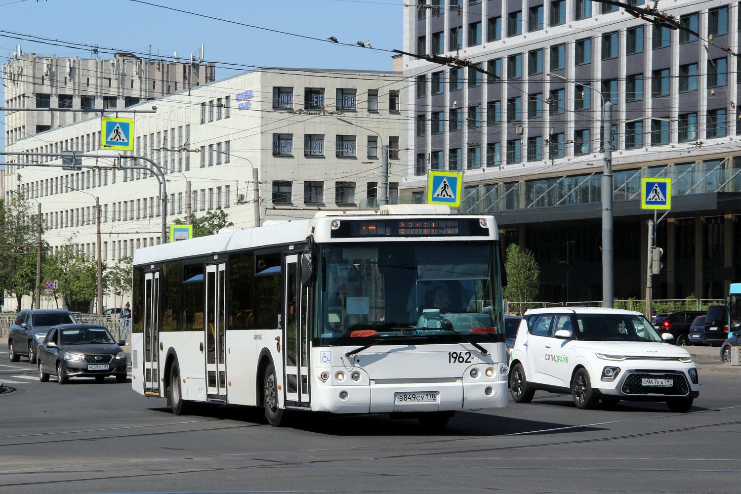 Санкт-Петербург, ЛиАЗ-5292.60 № 1962