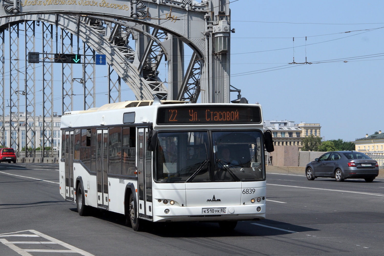 Санкт-Петербург, МАЗ-103.486 № 6839