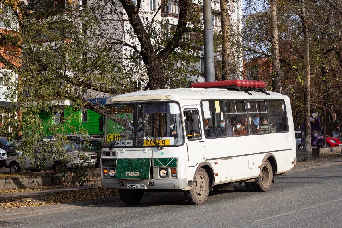 Томская область, ПАЗ-32054 № С 922 МУ 70