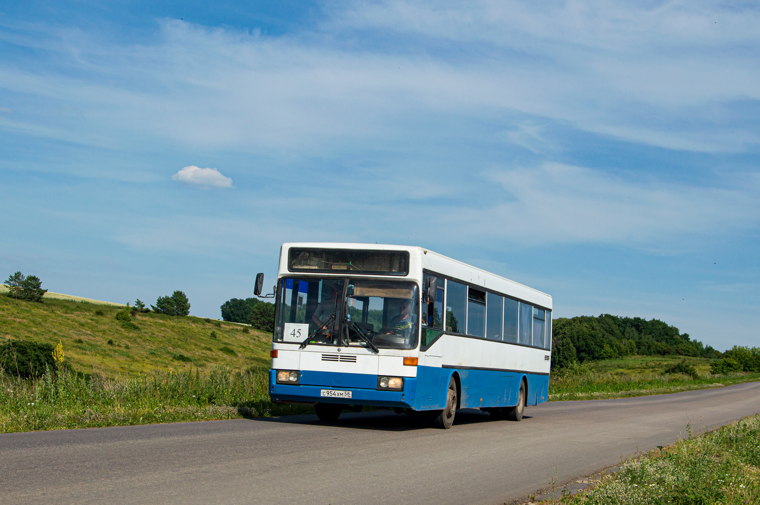 Пензенская область, Mercedes-Benz O405 № С 954 ХМ 58