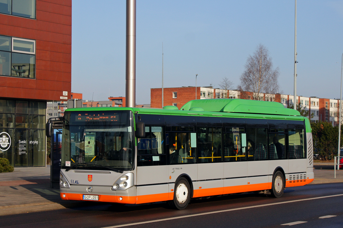 Литва, Irisbus Citelis 12M CNG № 51