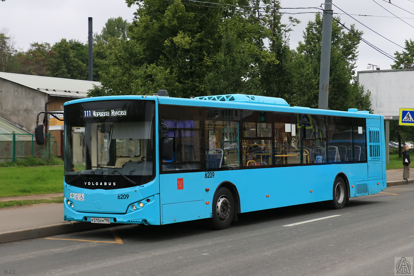 Санкт-Петербург, Volgabus-5270.G2 (LNG) № 6209