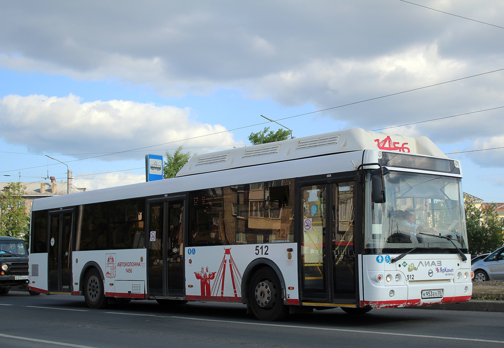 Vologda region, LiAZ-5292.67 (CNG) Nr. 0512