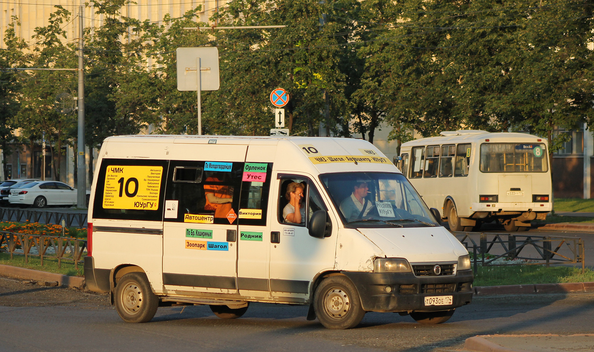 Челябинская область, FIAT Ducato 244 CSMMC, -RT № Т 093 ОЕ 174