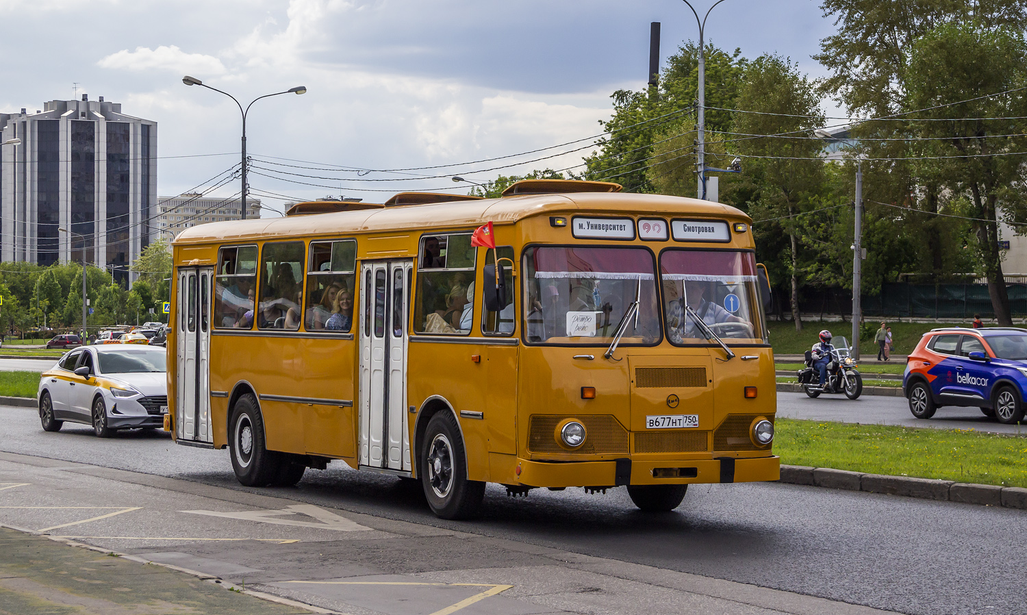 Московская область, ЛиАЗ-677М (ЯАЗ) № В 677 НТ 750