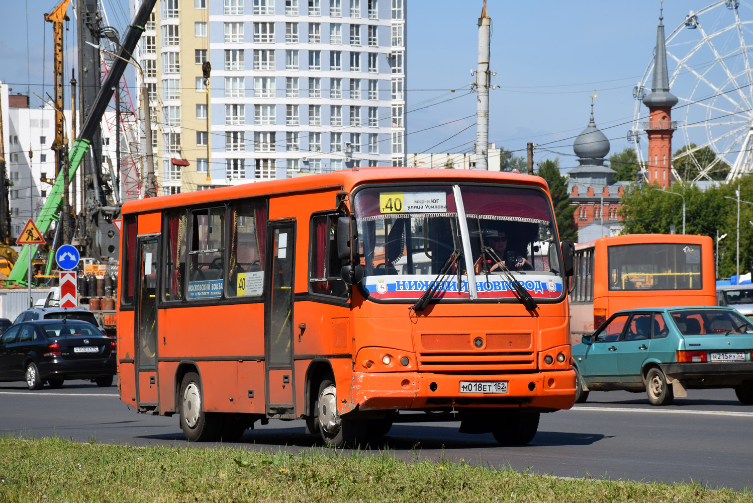 Нижегородская область, ПАЗ-320402-05 № М 018 ЕТ 152