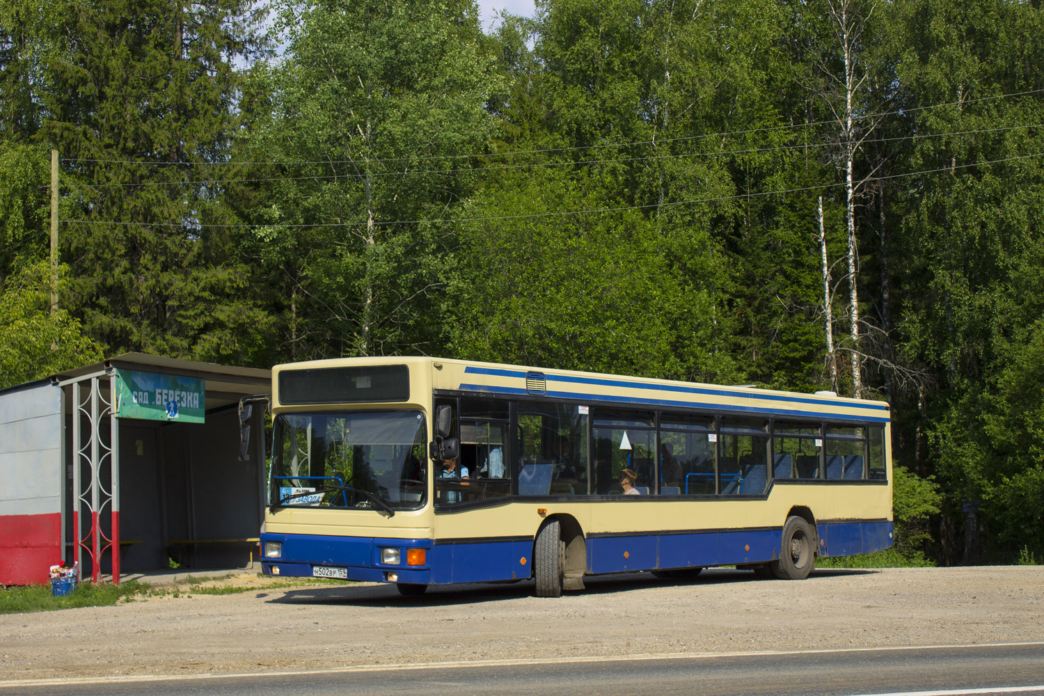 Пермский край, MAN A10 NL262 № Н 502 ВР 159