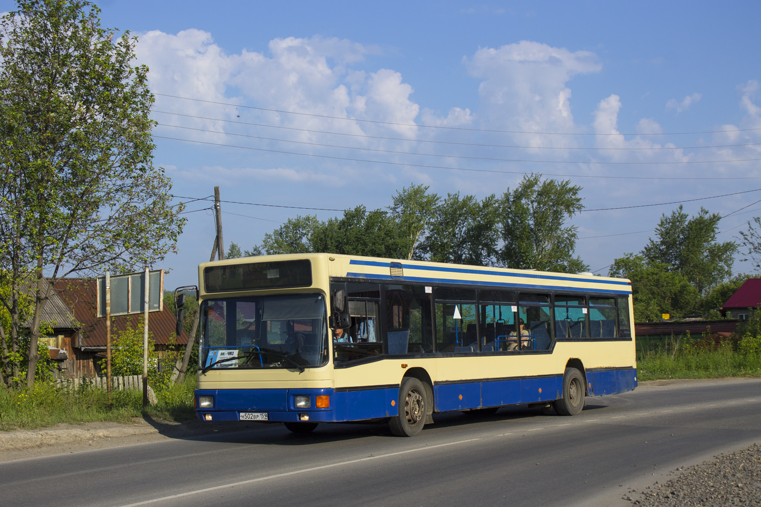 Пермский край, MAN A10 NL262 № Н 502 ВР 159