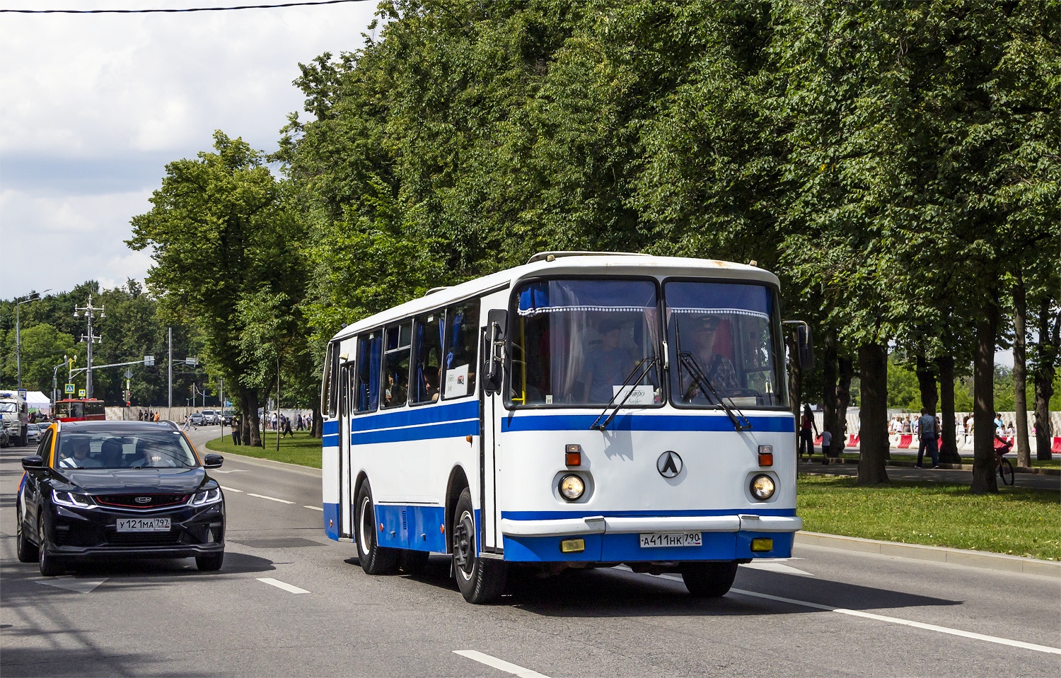 Московская область, ЛАЗ-695Т № А 411 НК 790