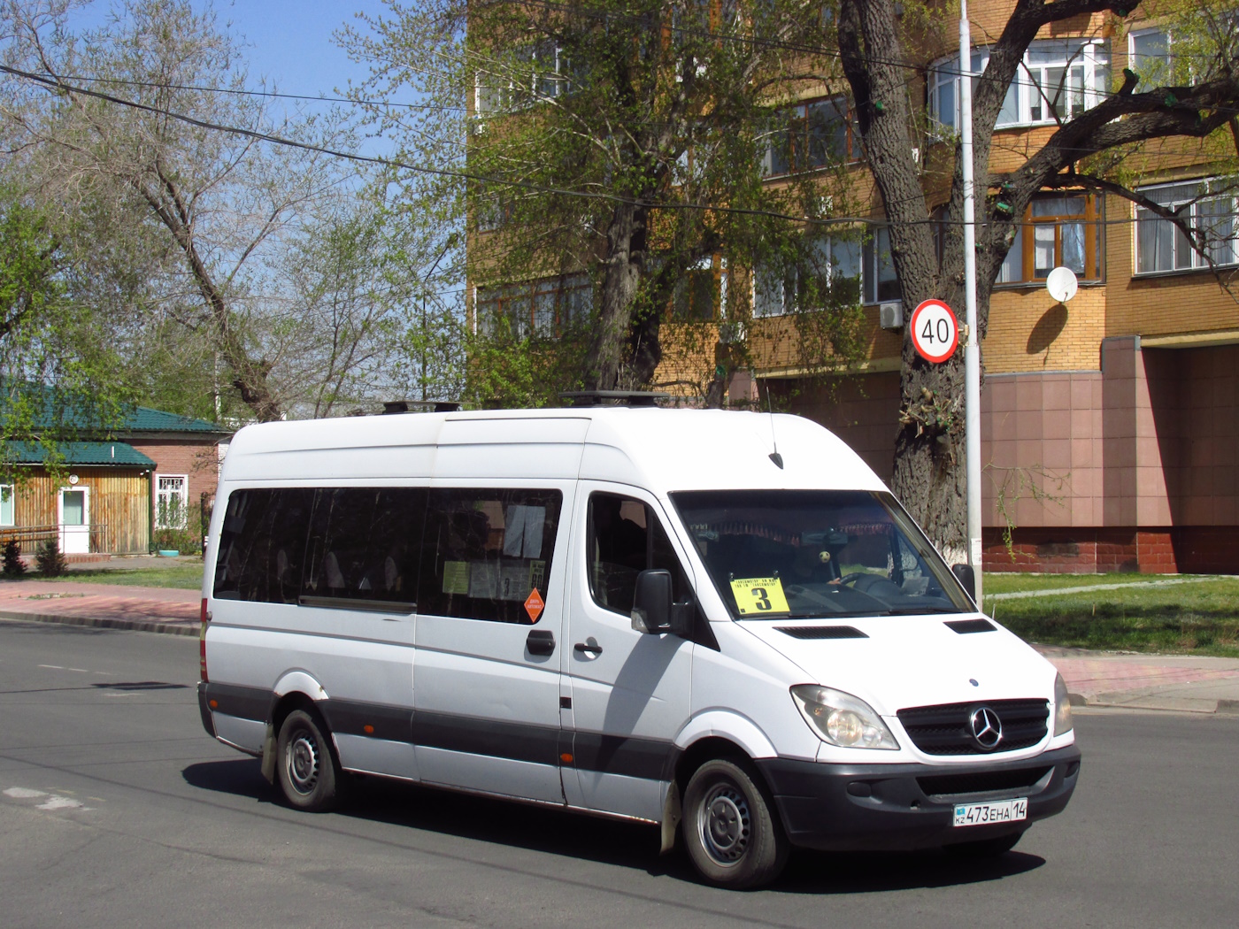 Павлодарская область, Mercedes-Benz Sprinter W906 № 473 EHA 14