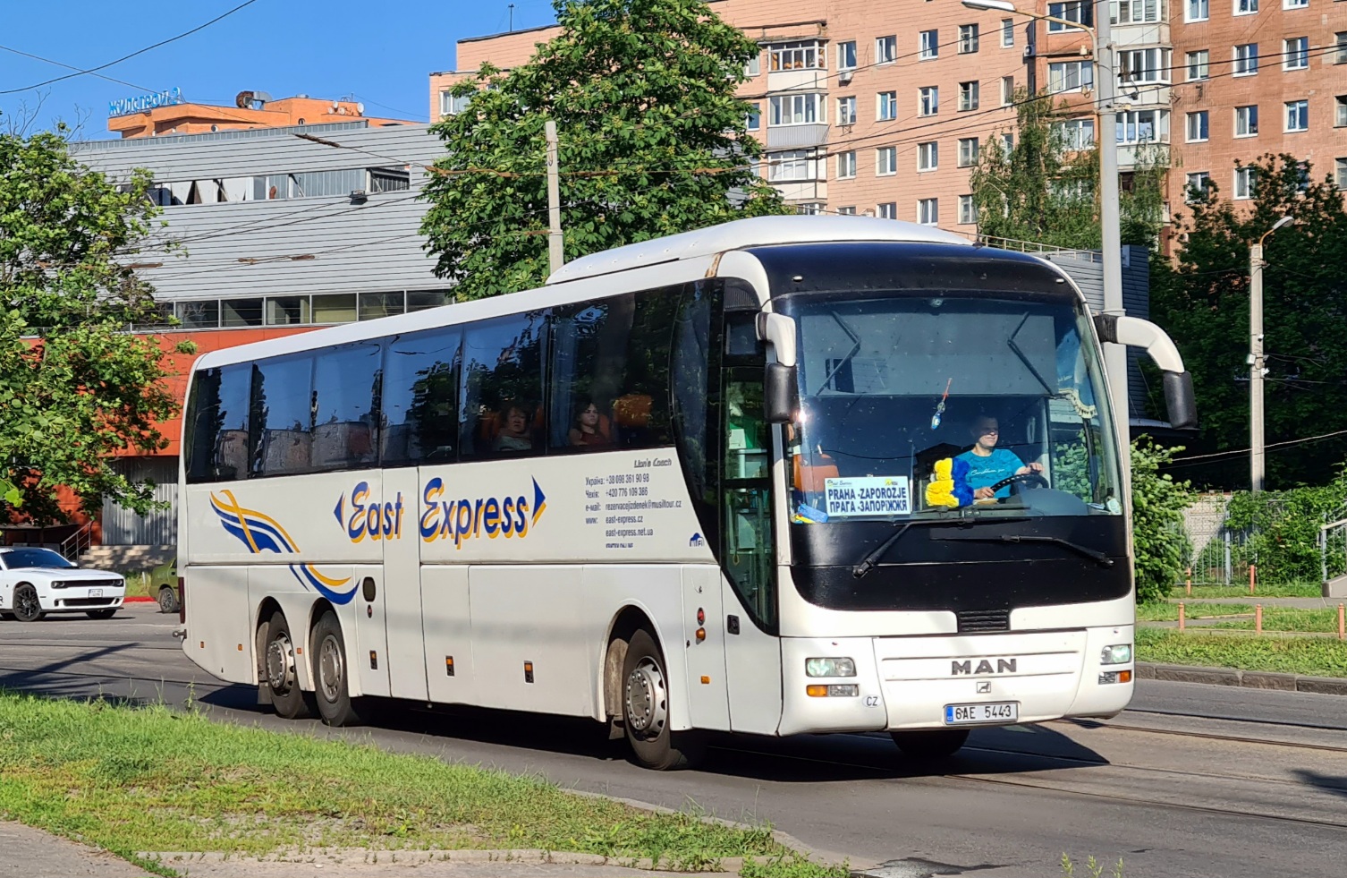 Чехия, MAN R08 Lion's Coach L RHC444 L № 6AE 5443