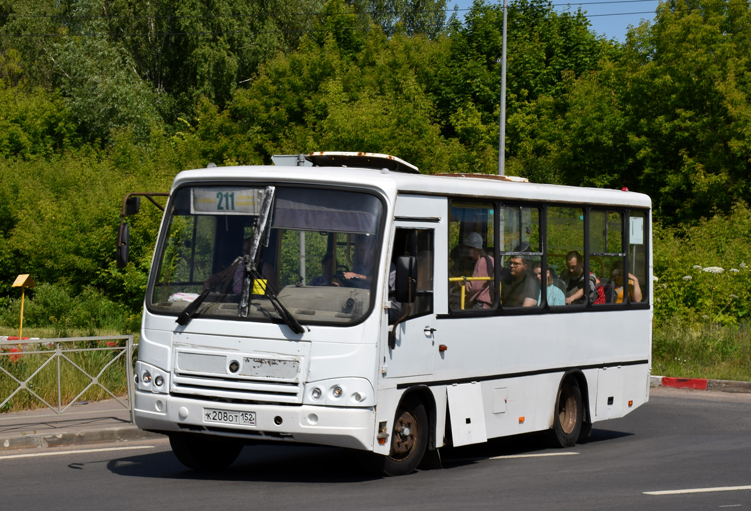 Нижегородская область, ПАЗ-320402-05 № К 208 ОТ 152