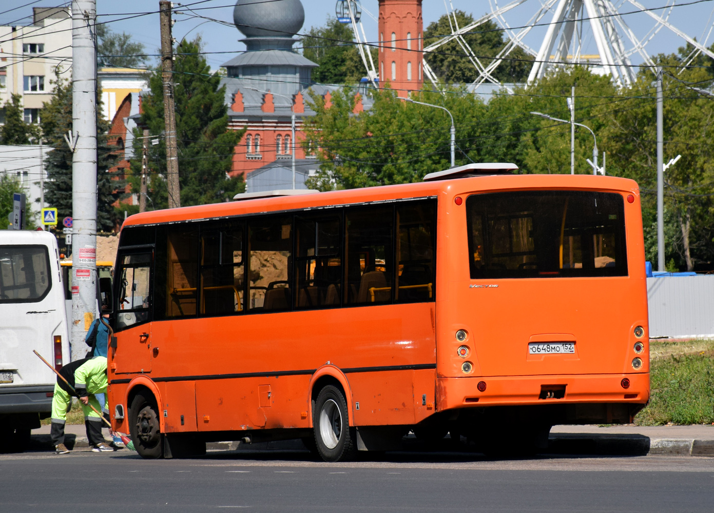 Nizhegorodskaya region, PAZ-320414-05 "Vektor" (1-2) Nr. О 648 МО 152