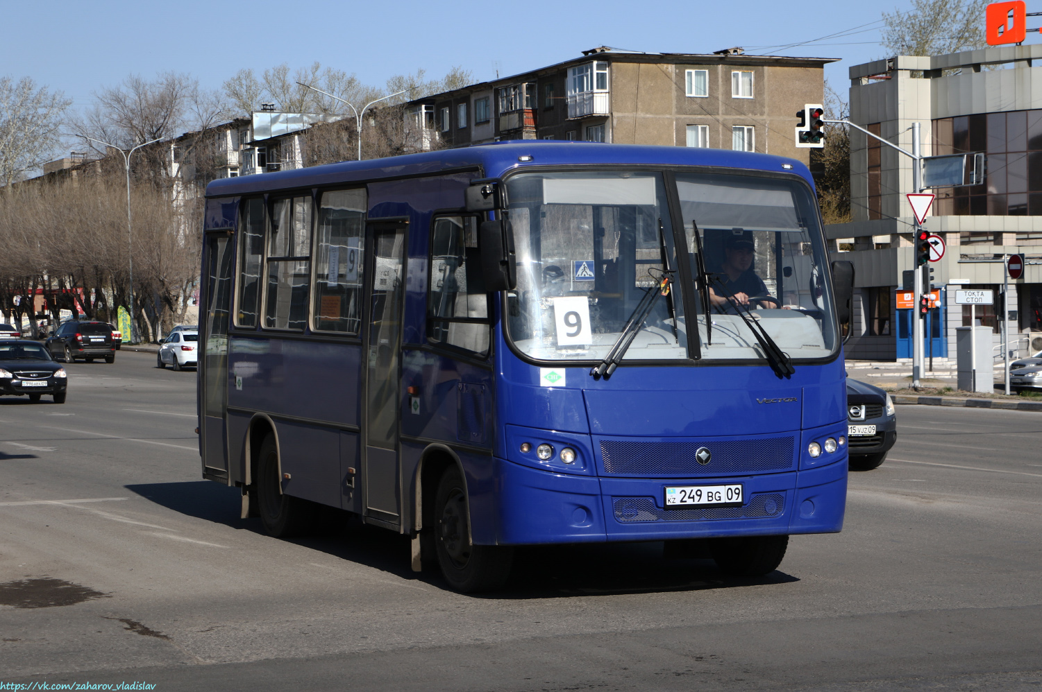 Карагандинская область, ПАЗ-320302-22 "Вектор" № 249 BG 09