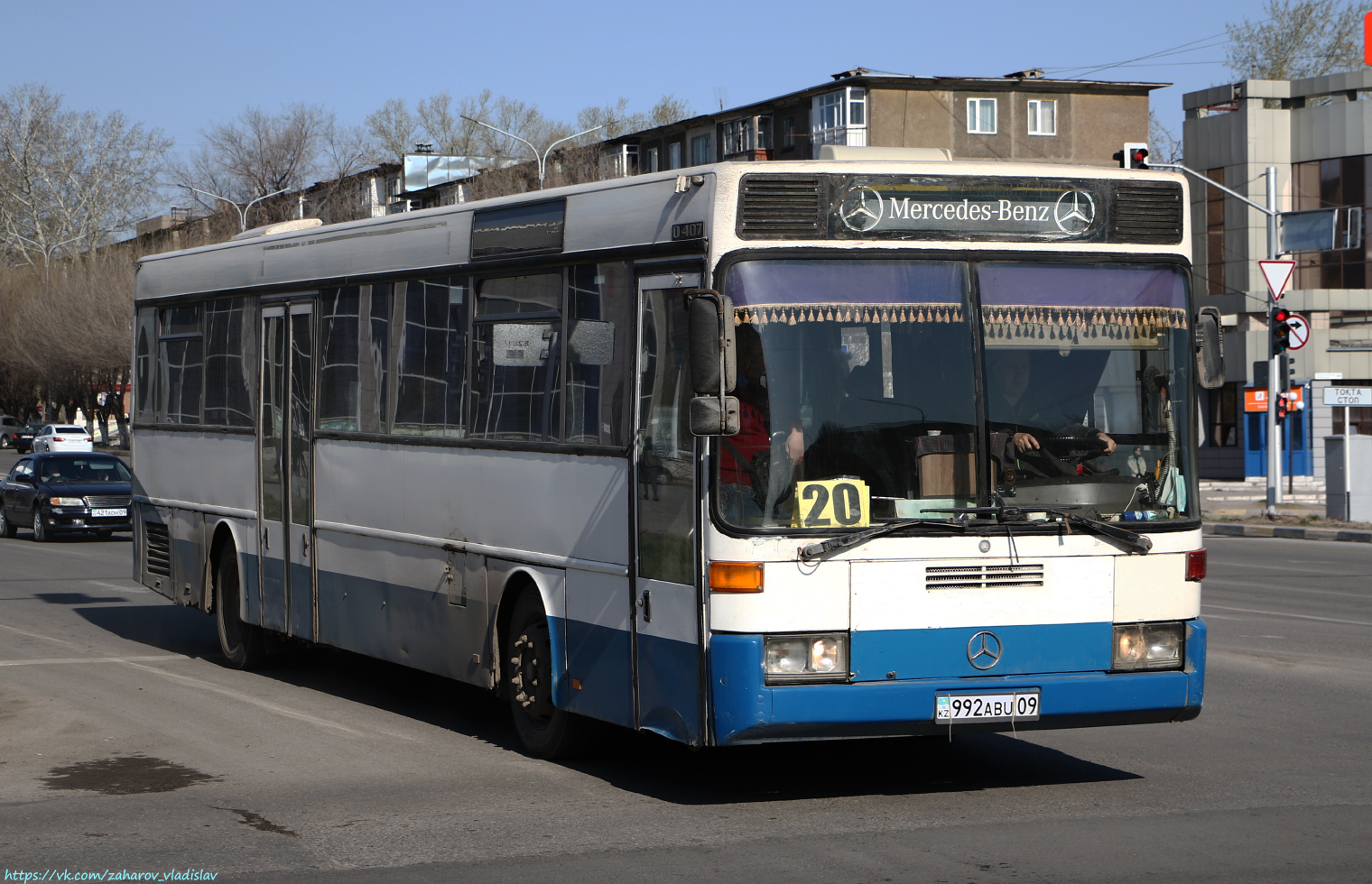 Karagandy province, Mercedes-Benz O407 № 992 ABU 09