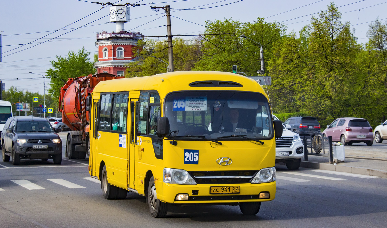 Алтайский край, Hyundai County Kuzbass № АС 941 22