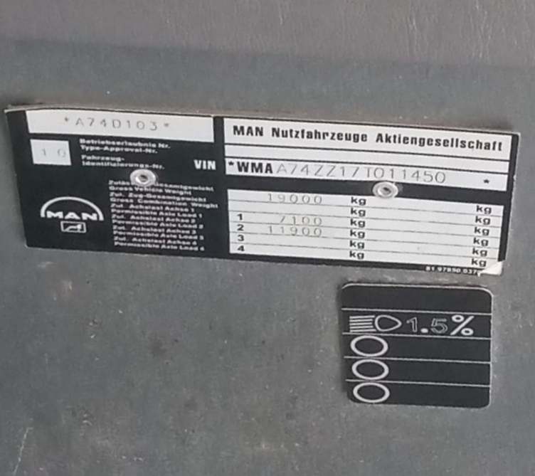 Астана, MAN A74 Lion's Classic SL283 № D103