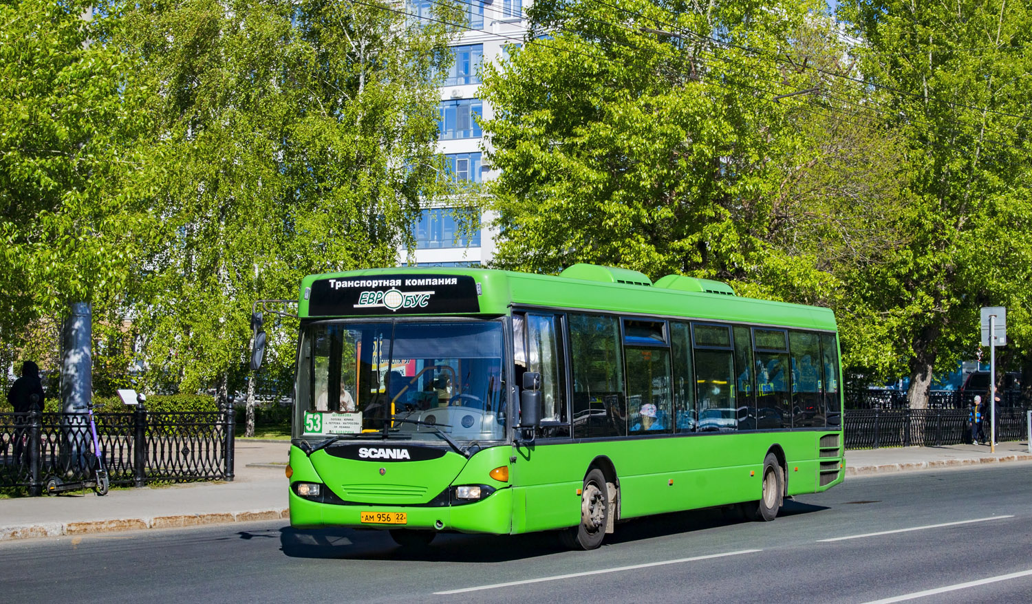 Алтайский край, Scania OmniLink I (Скания-Питер) № АМ 956 22 Алтайский край, Scania OmniLink I (Скания-Питер) № АМ 956 22