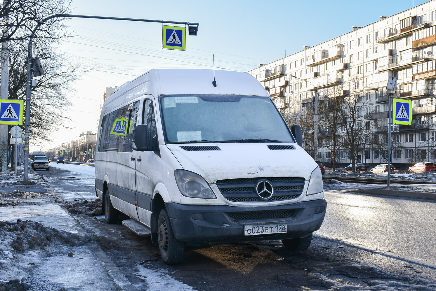 Санкт-Петербург, Луидор-223602 (MB Sprinter) № О 023 ЕТ 178