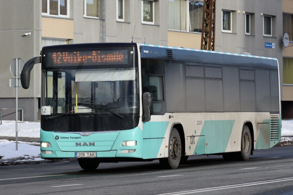 Эстония, MAN A78 Lion's City LE EL293 № 2209