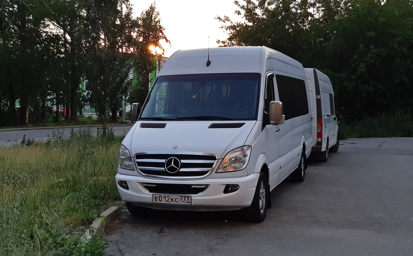Челябинская область, Mercedes-Benz Sprinter W906 № Е 012 КС 777