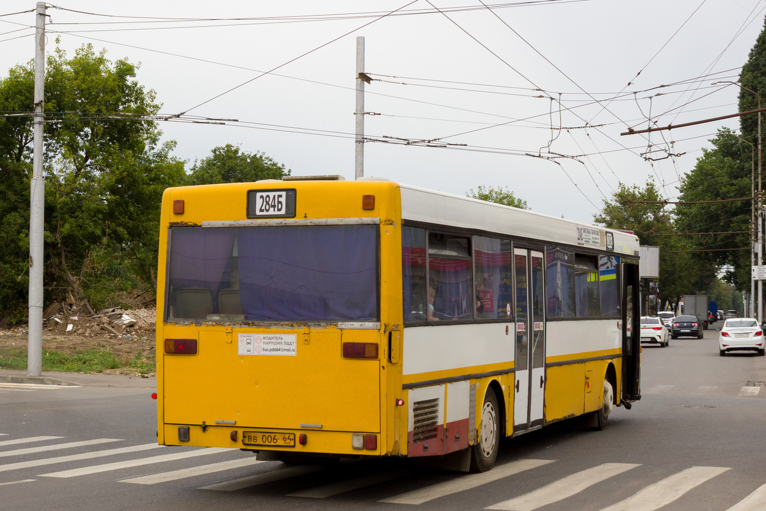 Саратовская область, Mercedes-Benz O405 № ВВ 006 64