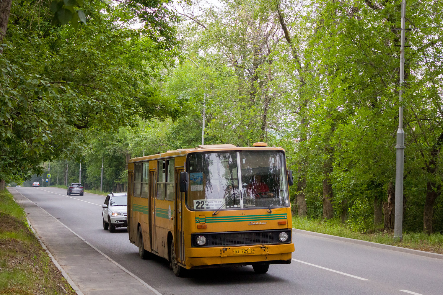 Саратовская область, Ikarus 260.50 № ВА 729 64