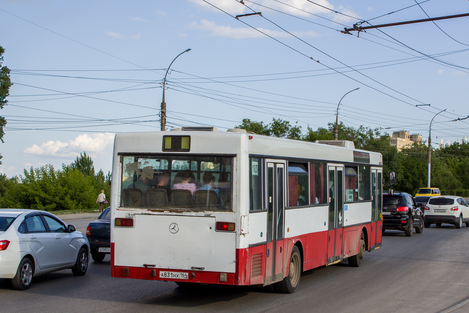 Саратовская область, Mercedes-Benz O405 № А 831 НХ 164