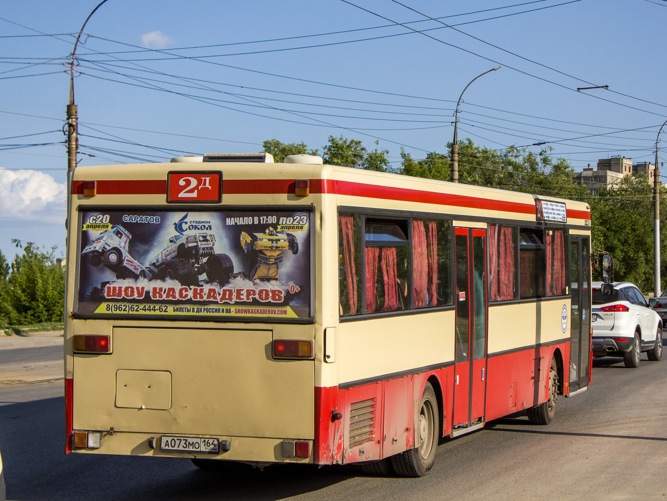 Саратовская область, Mercedes-Benz O405 № А 073 МО 164