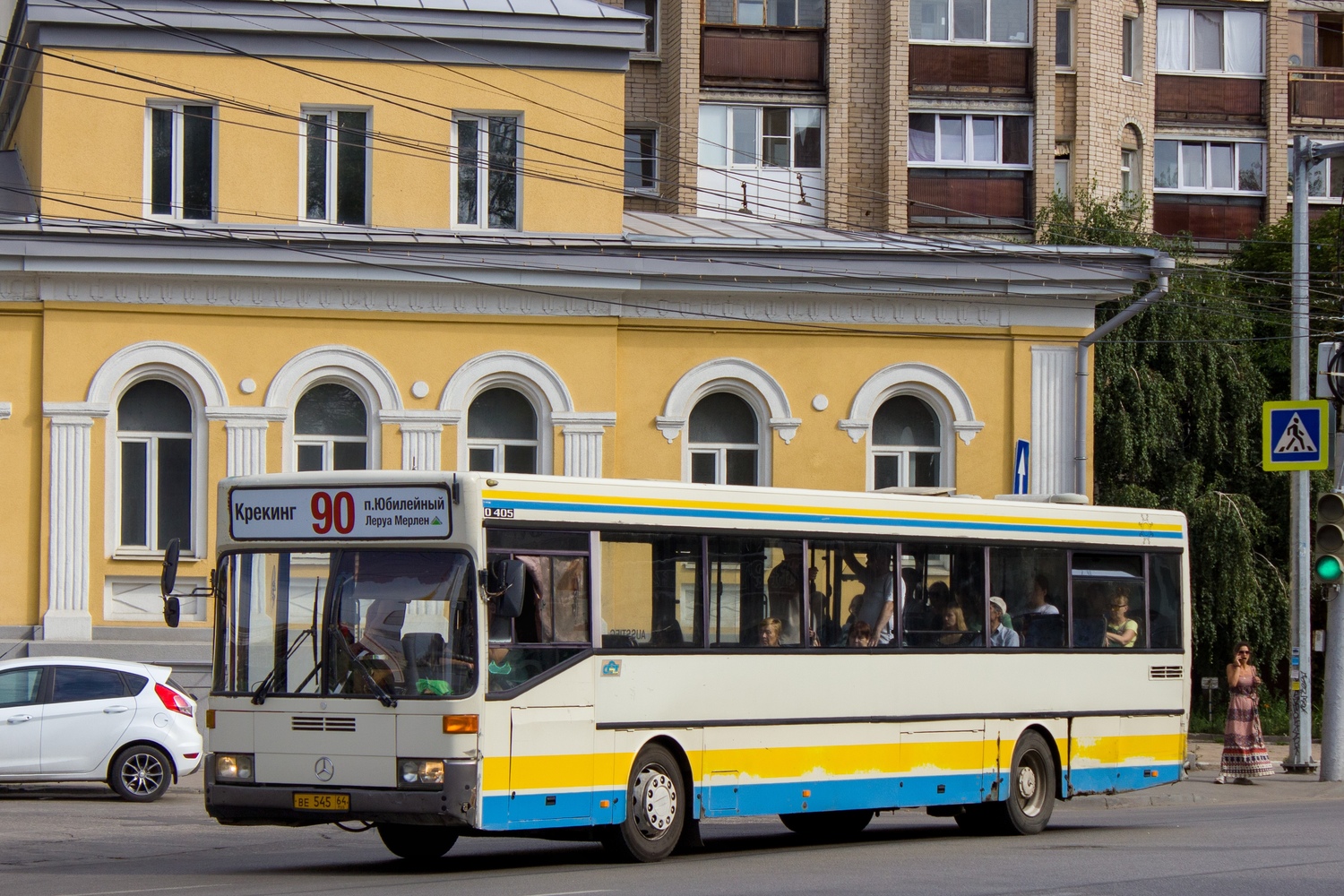 Саратовская область, Mercedes-Benz O405 № ВЕ 545 64