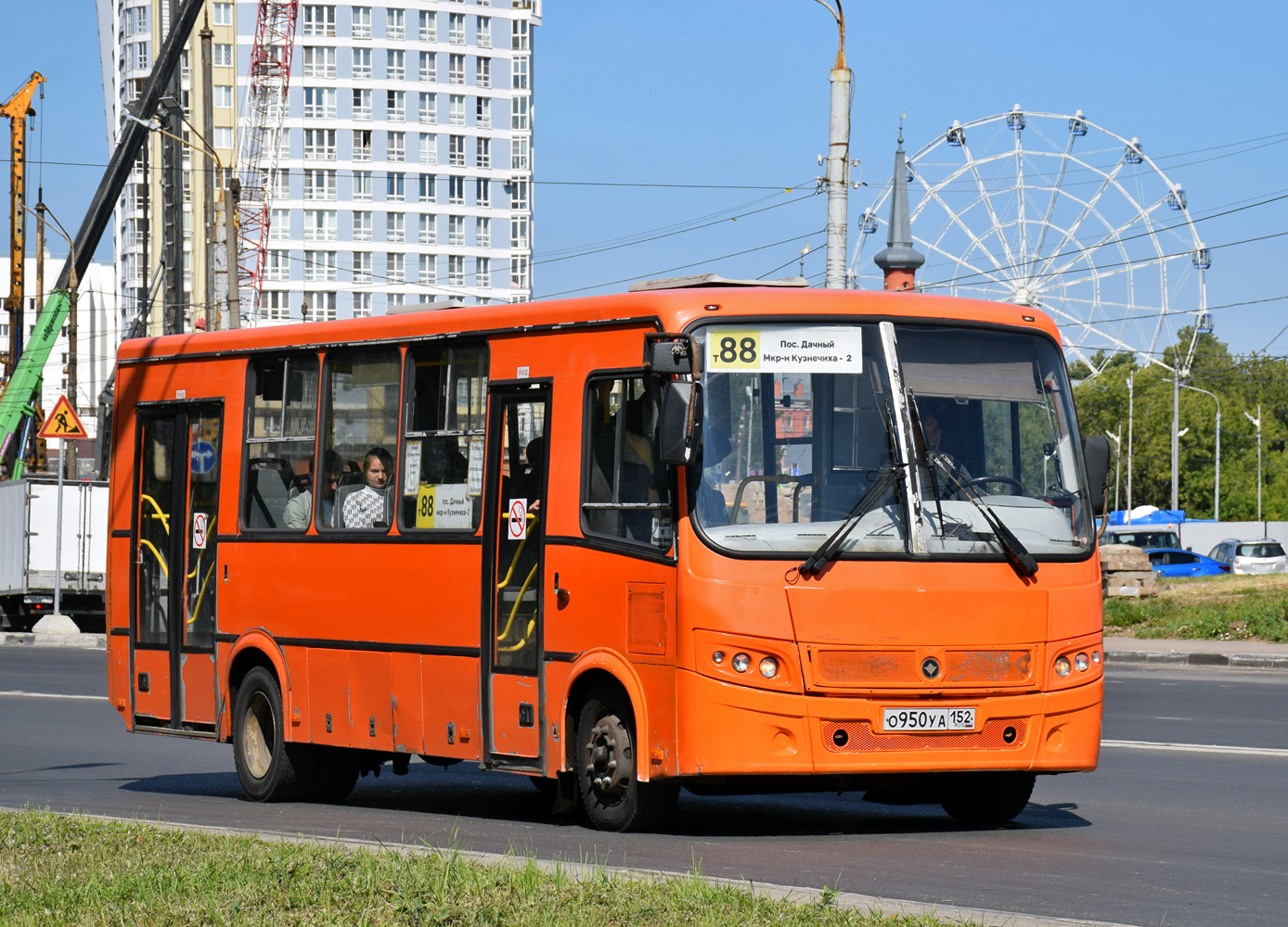 Нижегородская область, ПАЗ-320414-05 "Вектор" (1-2) № О 950 УА 152