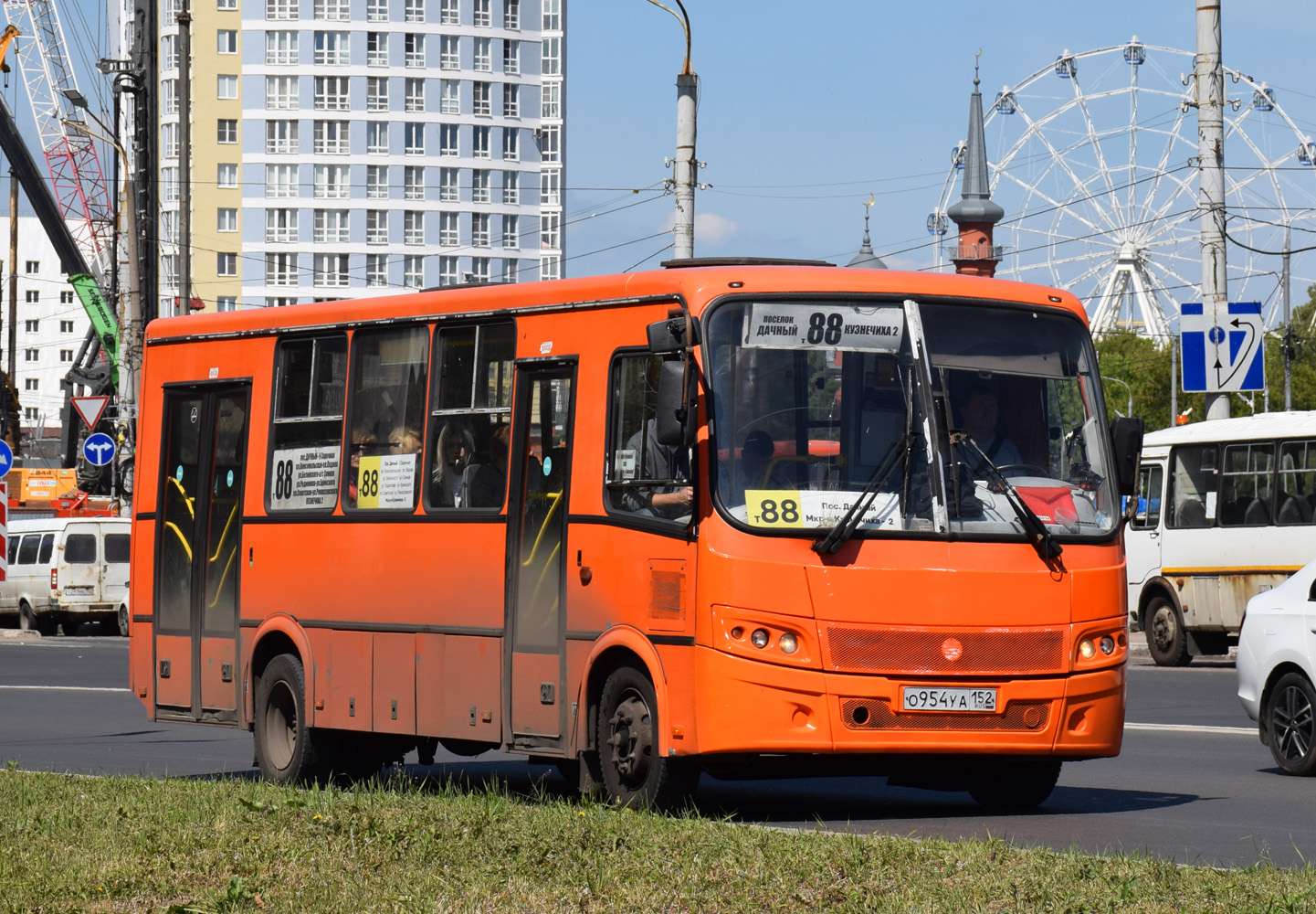 Нижегородская область, ПАЗ-320414-05 "Вектор" (1-2) № О 954 УА 152