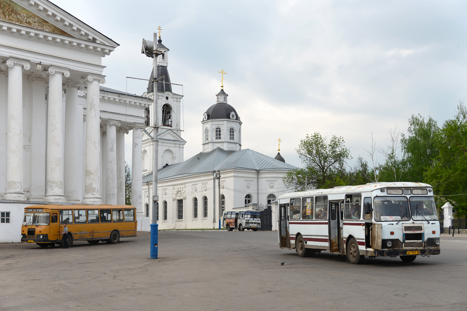 Nizhegorodskaya region, LiAZ-677 № АК 509 52; Nizhegorodskaya region — Bus stations, End Stations