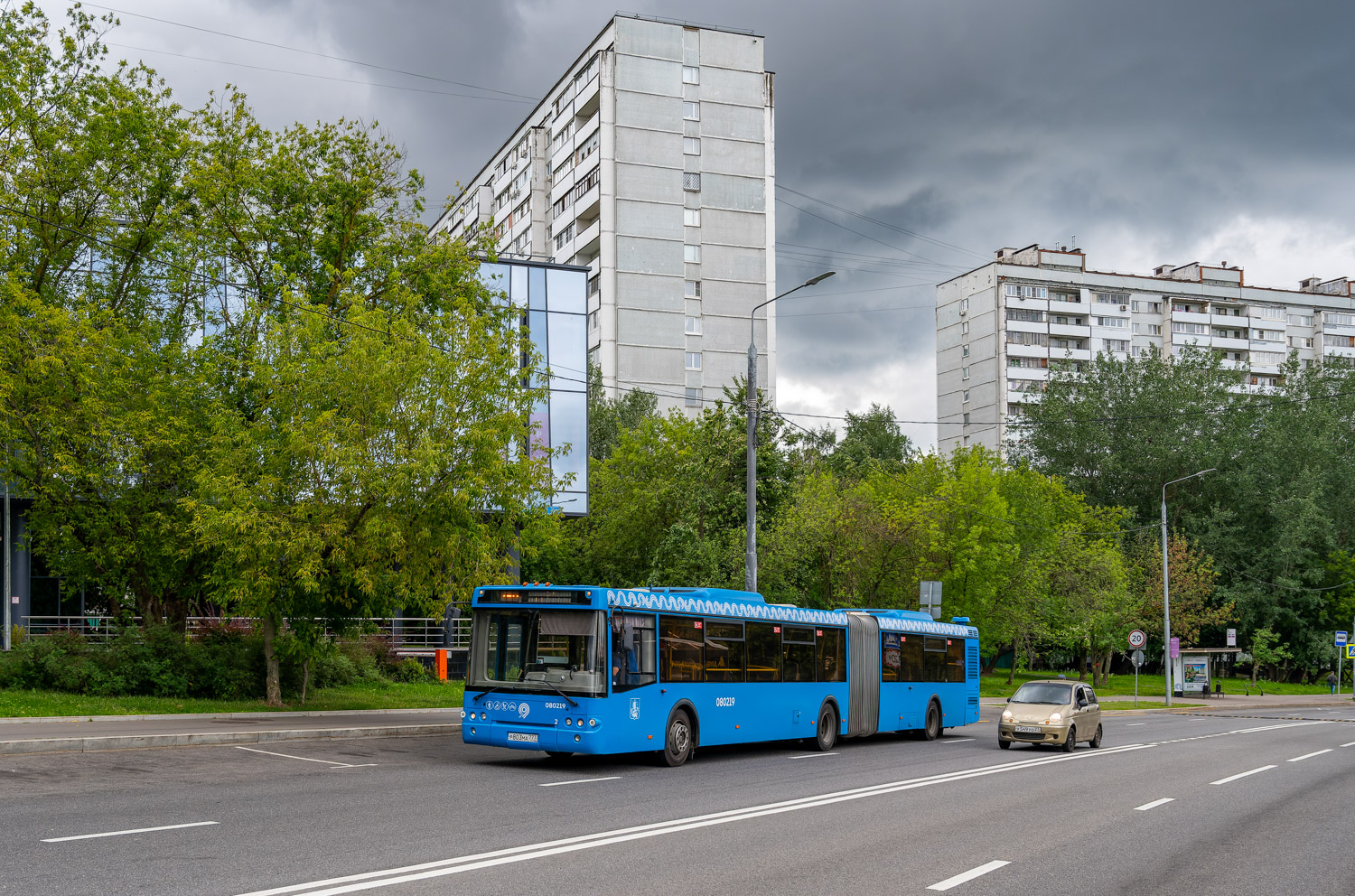 Москва, ЛиАЗ-6213.22 № 080219