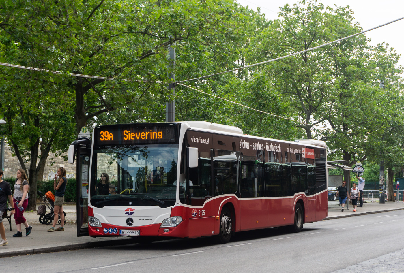 Австрия, Mercedes-Benz Citaro C2 № 8195