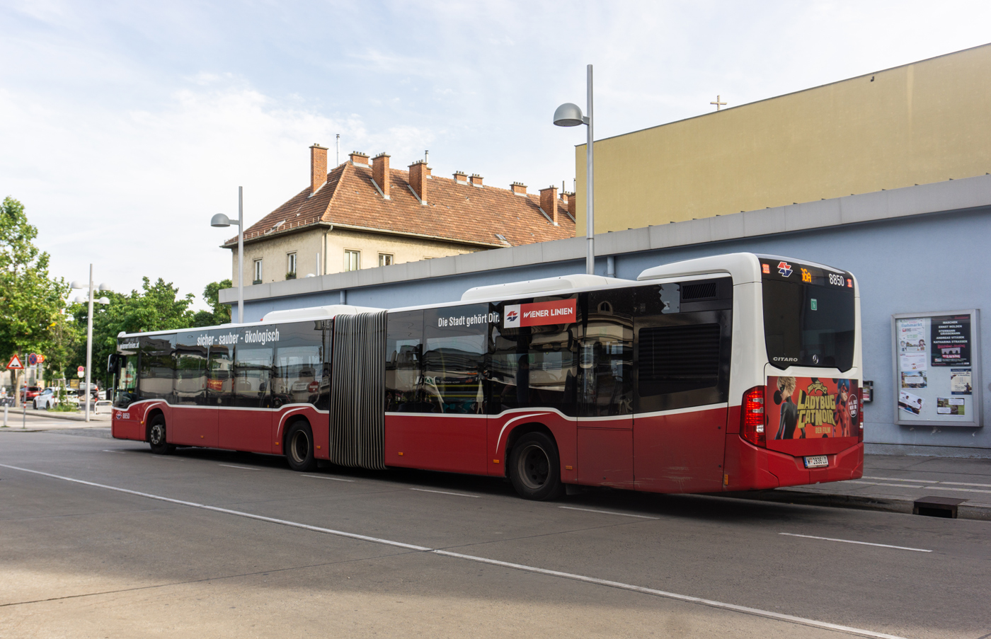 Австрия, Mercedes-Benz Citaro C2 G № 8850