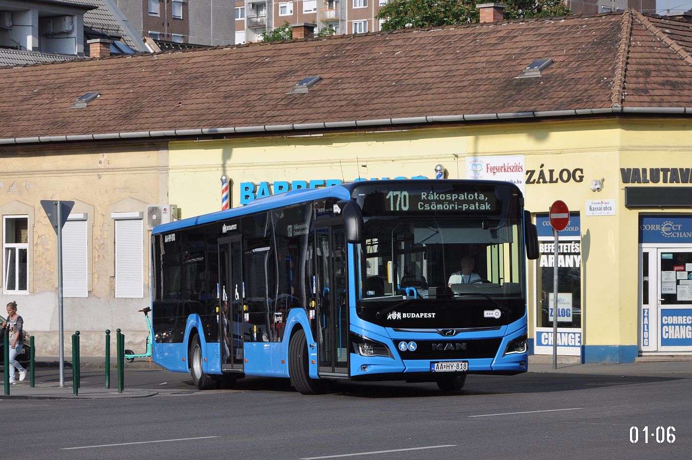 Венгрия, MAN 12C Lion's City 12 NL280 № AA HY-818