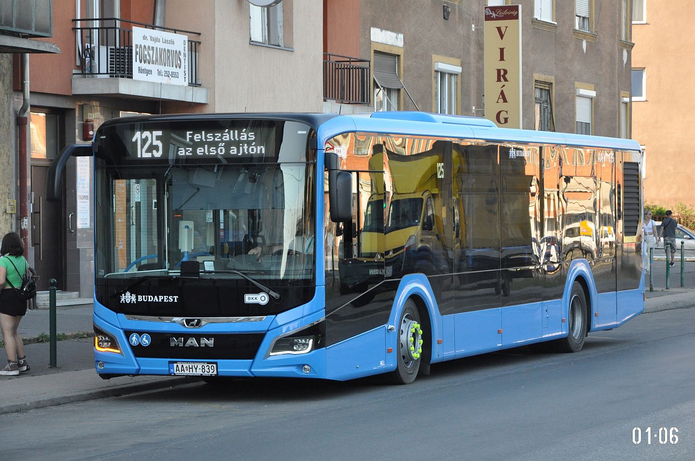 Венгрия, MAN 12C Lion's City 12 NL280 № AA HY-839