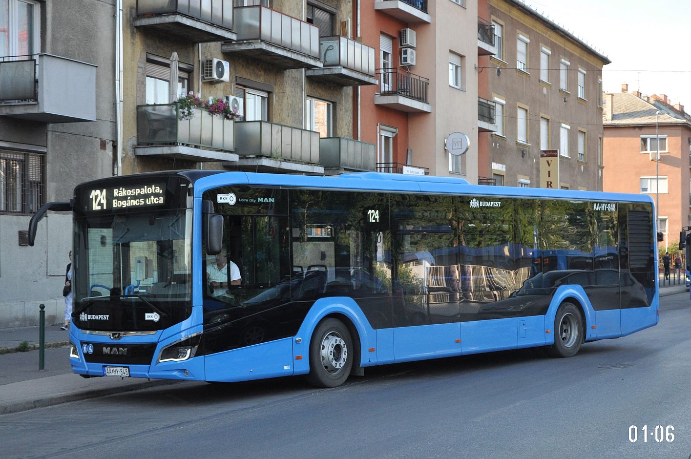 Венгрия, MAN 12C Lion's City 12 NL280 № AA HY-848