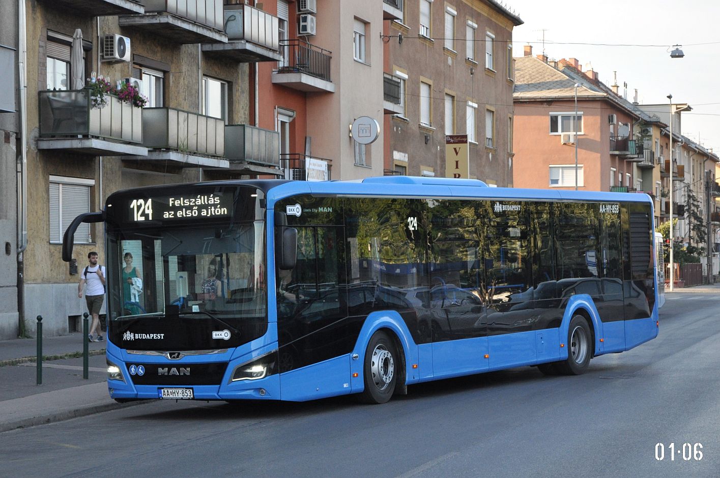 Венгрия, MAN 12C Lion's City 12 NL280 № AA HY-853