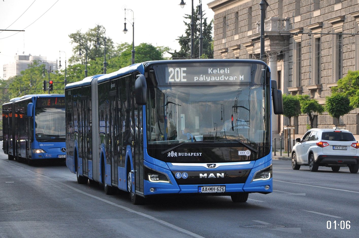 Венгрия, MAN 18C Lion's City 18 NG330 № AA MH-626