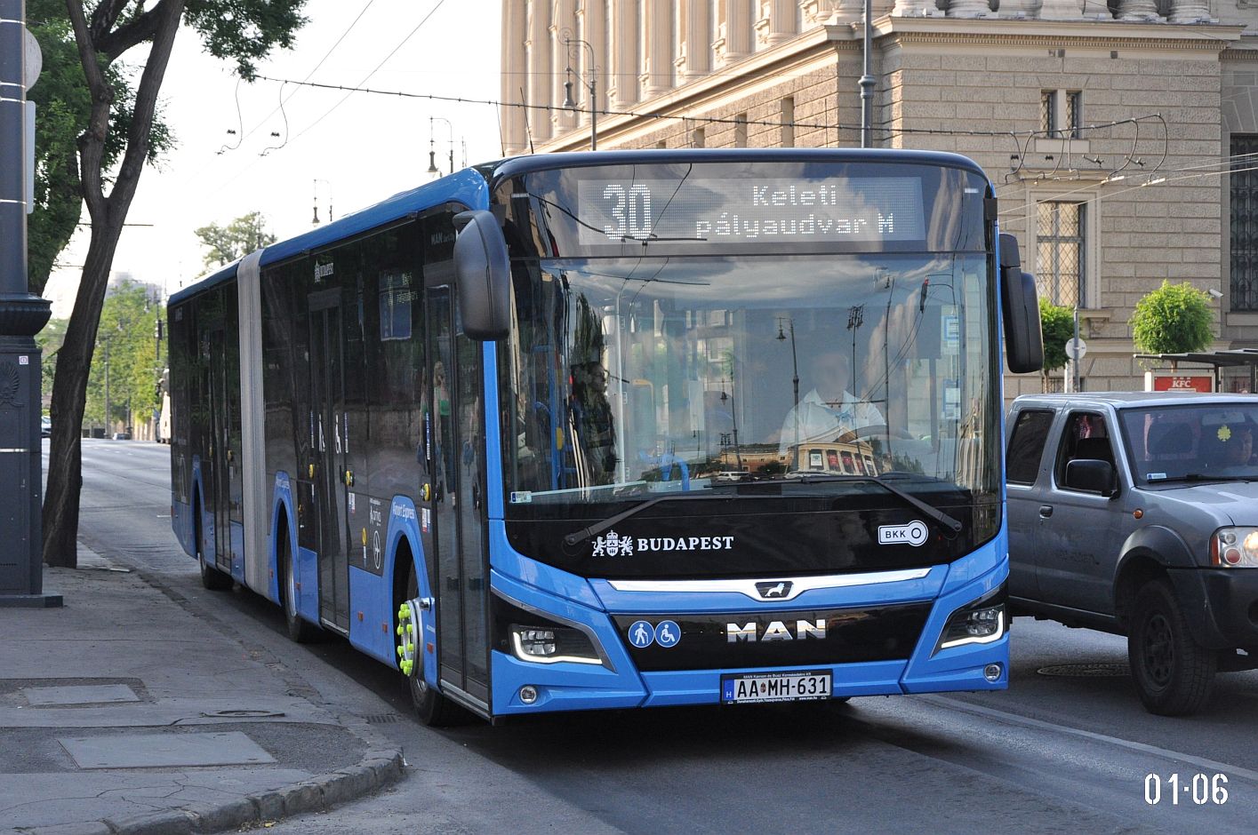 Венгрия, MAN 18C Lion's City 18 NG330 № AA MH-631