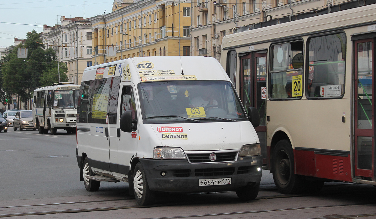 Челябинская область, FIAT Ducato 244 CSMMC, -RT № У 664 СР 174