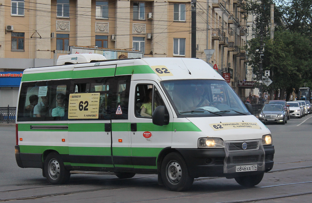 Челябинская область, FIAT Ducato 244 CSMMC-RLL, -RTL № О 846 ХА 174