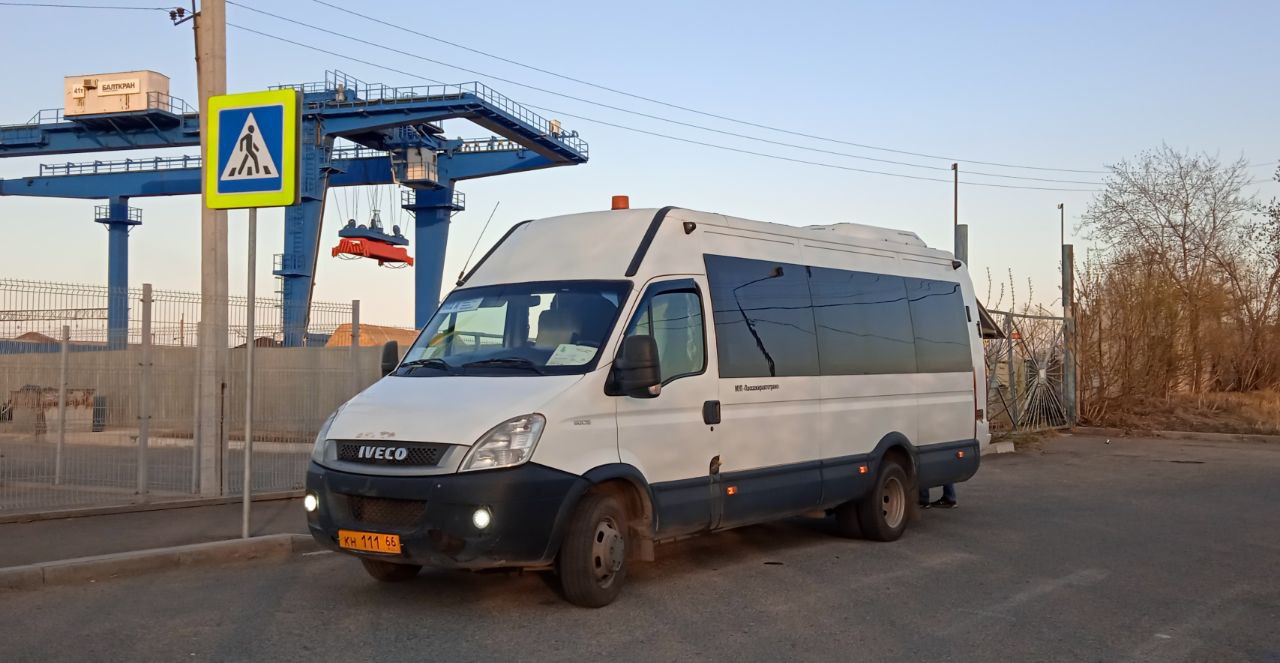 Свердловская область, Нижегородец-2227UR (IVECO Daily) № КН 111 66