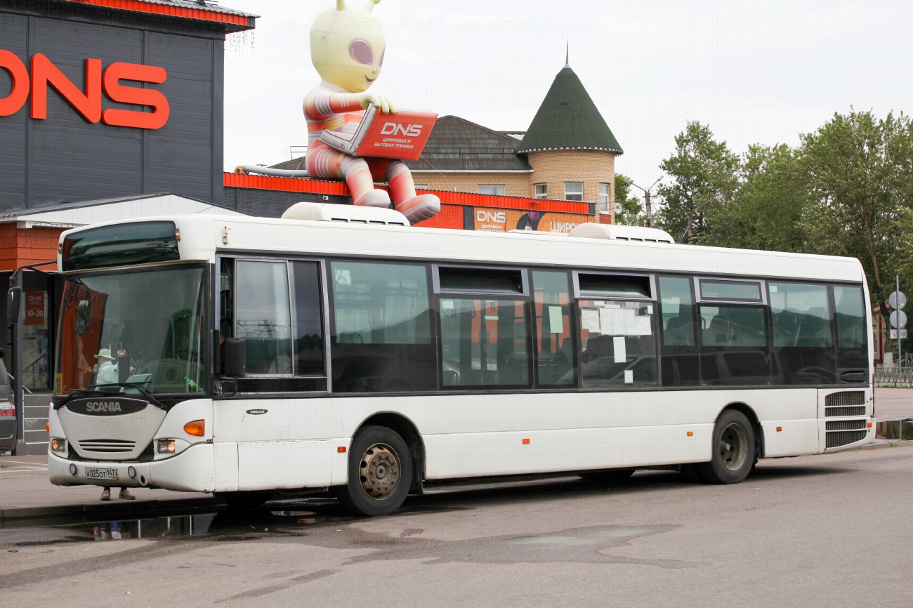 Obwód leningradzki, Scania OmniLink I (Scania-St.Petersburg) Nr А 025 ОТ 147