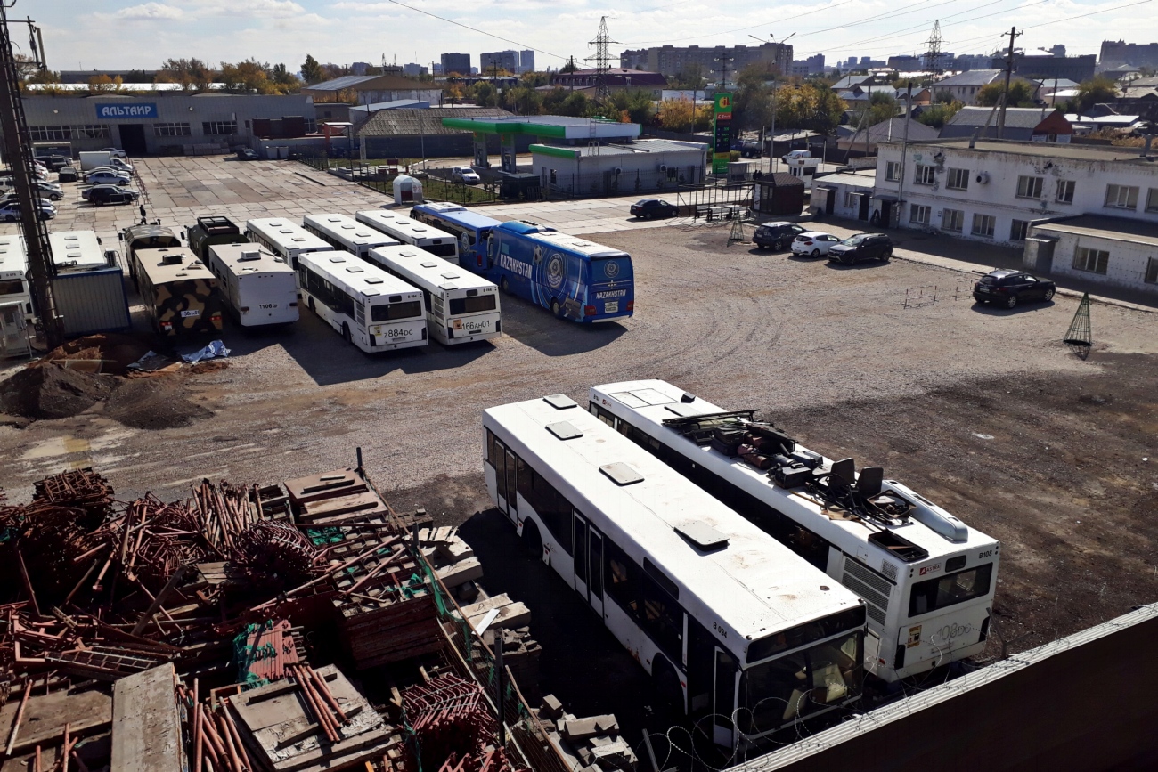 Astana, MAZ-103.465 # B078; Astana, MAZ-103.465 # B094; Astana — Bus depot