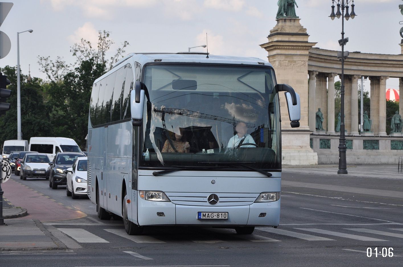 Венгрия, Mercedes-Benz O580-15RHD Travego № MAG-810